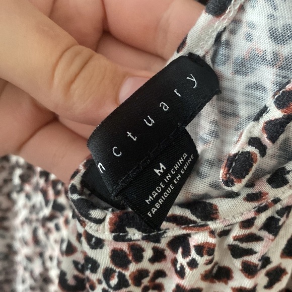 Sanctuary Leopard Print dress with tie back - Picture 4 of 5